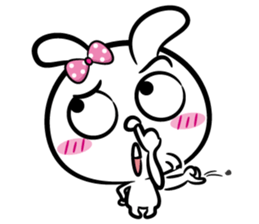 Sakura&rabbit sticker #10054975