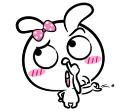 Sakura&rabbit sticker #10054975