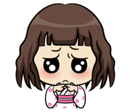 Sakura&rabbit sticker #10054979