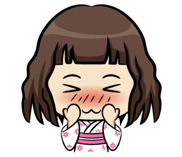 Sakura&rabbit sticker #10054986