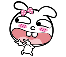 Sakura&rabbit sticker #10054988