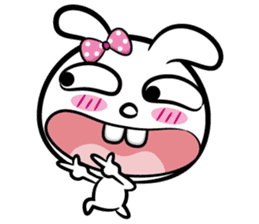 Sakura&rabbit sticker #10054988