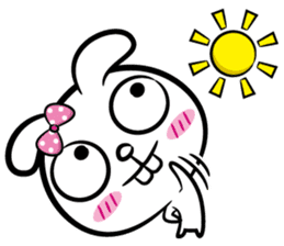 Sakura&rabbit sticker #10054996