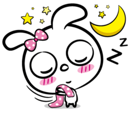 Sakura&rabbit sticker #10054997