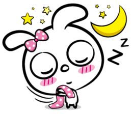 Sakura&rabbit sticker #10054997