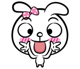 Sakura&rabbit sticker #10055007