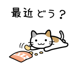 Snack cat sticker #10055771