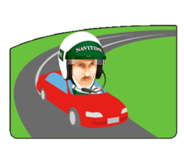 Mr.NAVITIME for Driving sticker #10055889