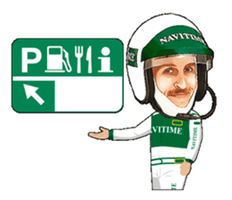 Mr.NAVITIME for Driving sticker #10055895