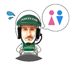 Mr.NAVITIME for Driving sticker #10055896