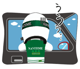 Mr.NAVITIME for Driving sticker #10055932