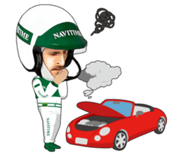 Mr.NAVITIME for Driving sticker #10055946