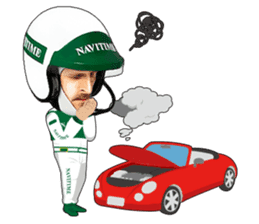 Mr.NAVITIME for Driving sticker #10055946