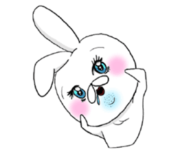 Daily rabbit gays sticker #10056290
