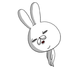 Daily rabbit gays sticker #10056292
