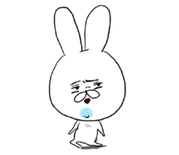 Daily rabbit gays sticker #10056295