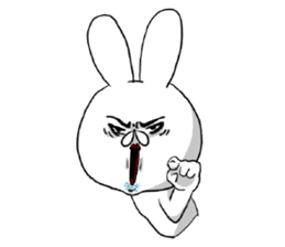 Daily rabbit gays sticker #10056298