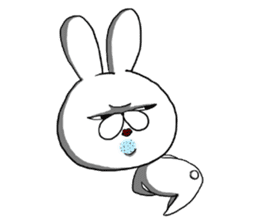Daily rabbit gays sticker #10056300