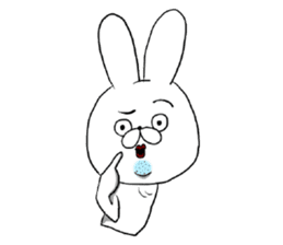 Daily rabbit gays sticker #10056301