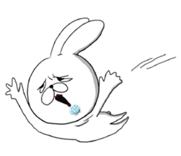 Daily rabbit gays sticker #10056303