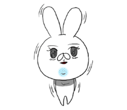 Daily rabbit gays sticker #10056304