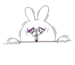 Daily rabbit gays sticker #10056305