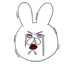 Daily rabbit gays sticker #10056306