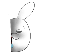 Daily rabbit gays sticker #10056308