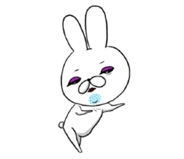 Daily rabbit gays sticker #10056310