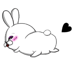 Daily rabbit gays sticker #10056313