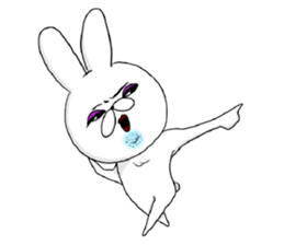 Daily rabbit gays sticker #10056314