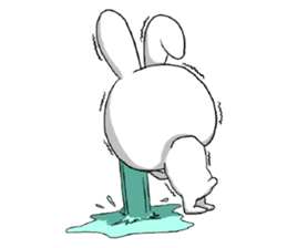 Daily rabbit gays sticker #10056316