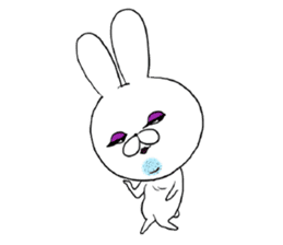 Daily rabbit gays sticker #10056318