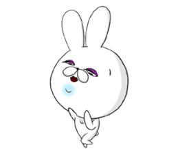 Daily rabbit gays sticker #10056321