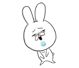 Daily rabbit gays sticker #10056324