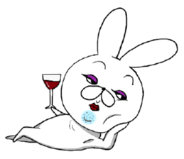 Daily rabbit gays sticker #10056326
