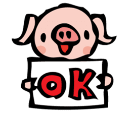 Pico the piggy(English version) sticker #10056568