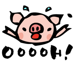 Pico the piggy(English version) sticker #10056597
