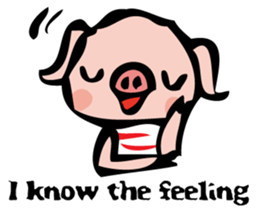 Pico the piggy(English version) sticker #10056600
