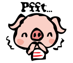 Pico the piggy(English version) sticker #10056605