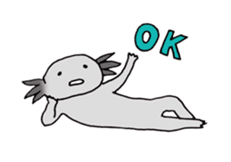 Axolotls (easy to use?) sticker #10056854