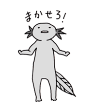 Axolotls (easy to use?) sticker #10056856