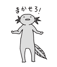 Axolotls (easy to use?) sticker #10056856