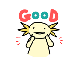 Axolotls (easy to use?) sticker #10056858