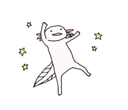 Axolotls (easy to use?) sticker #10056864