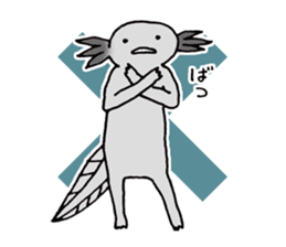 Axolotls (easy to use?) sticker #10056867