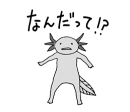 Axolotls (easy to use?) sticker #10056868