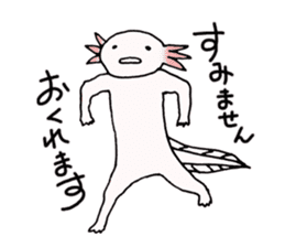 Axolotls (easy to use?) sticker #10056870