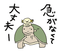 Axolotls (easy to use?) sticker #10056871