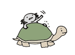 Axolotls (easy to use?) sticker #10056879